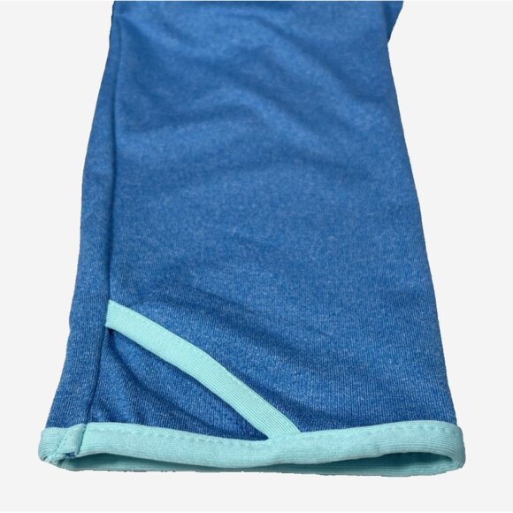 Danskin Now Blue Dri-More Quarter Zip Athletic Top XXL Thumbholes NWT - Picture 3 of 8